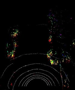 Zendar distributed aperture radar picks out cars and other objects